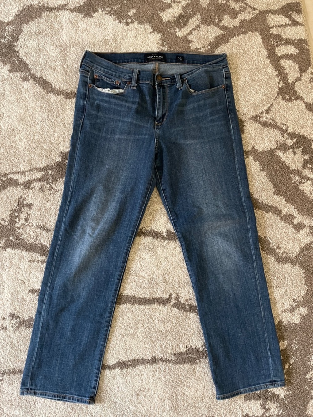 Lucky Brand Women's Straight Leg Jeans - Indigo Wash